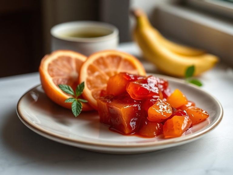 Abiyuch jam (a preserve made with sugar and spices)