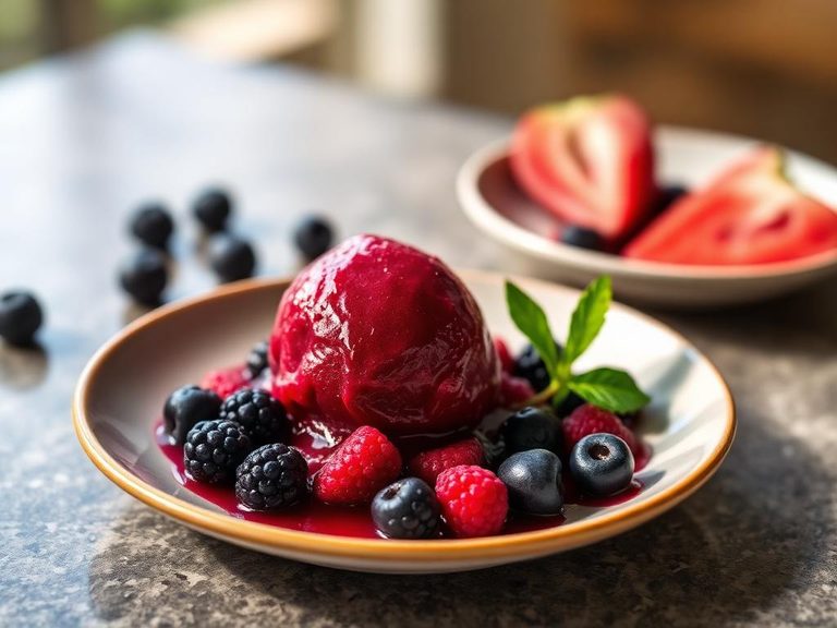 Acai Berry Sorbet