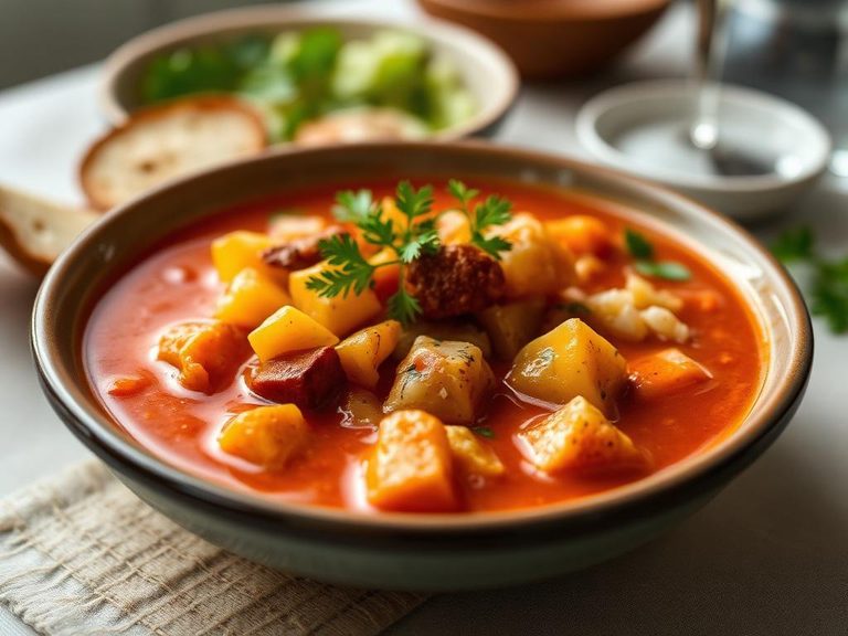 Accompanying a hearty soup or stew