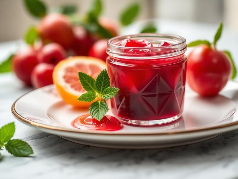 Acerola jam or jelly