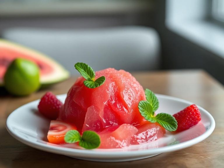 Acerola sorbet