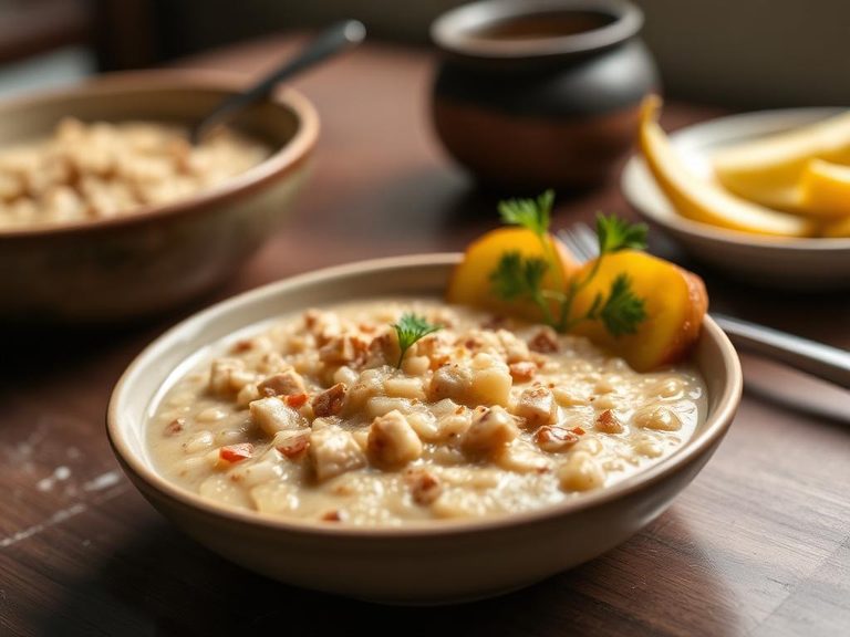Acorn porridge (mush)