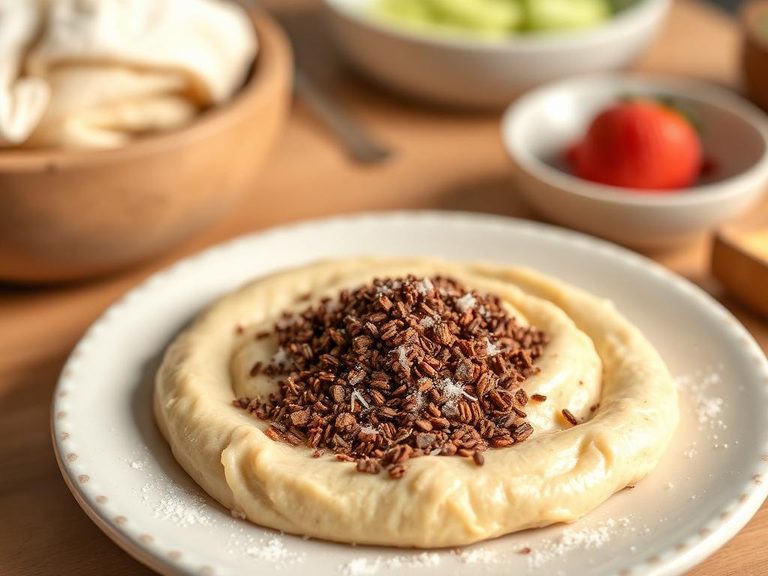 Added to bread dough or muffin batter