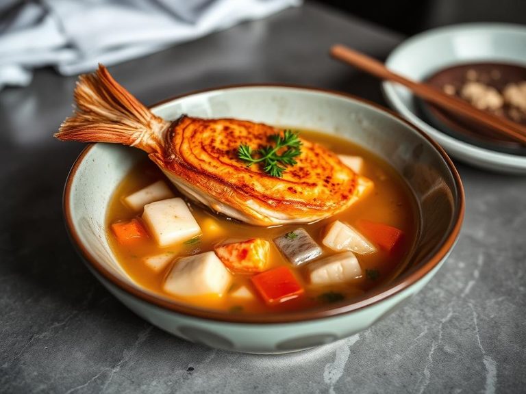 Added to fish head soup