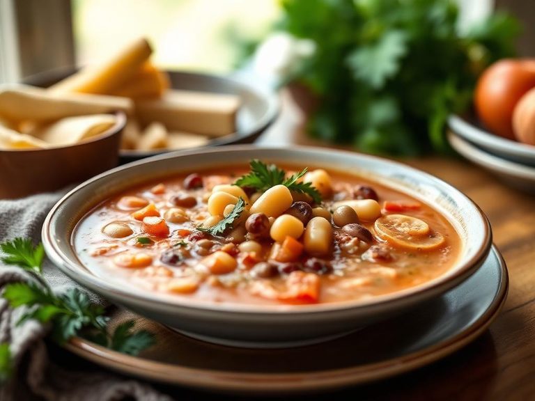 Added to minestrone or bean soups