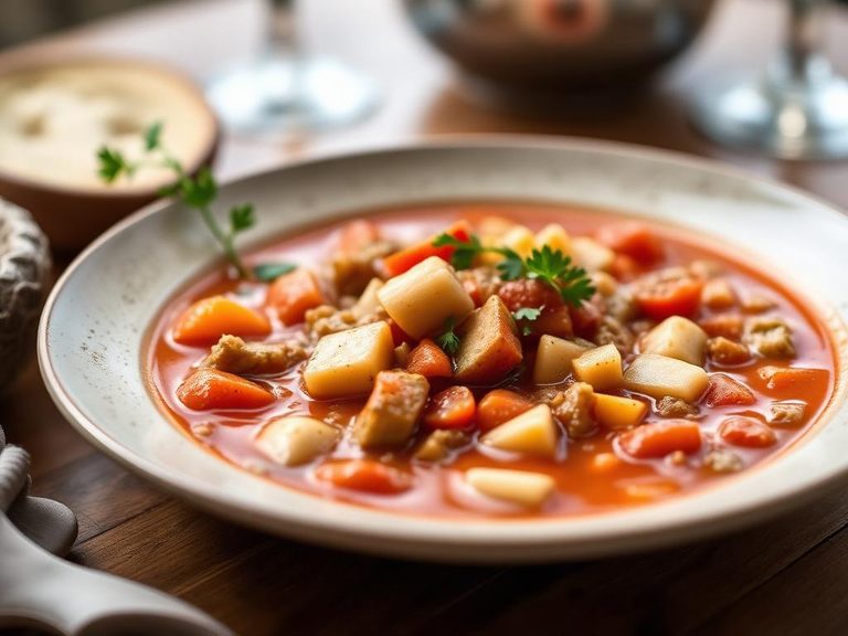 Added to minestrone soup