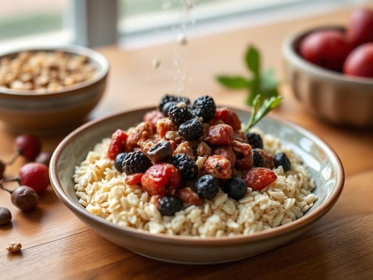 Added to oatmeal for moisture and flavor