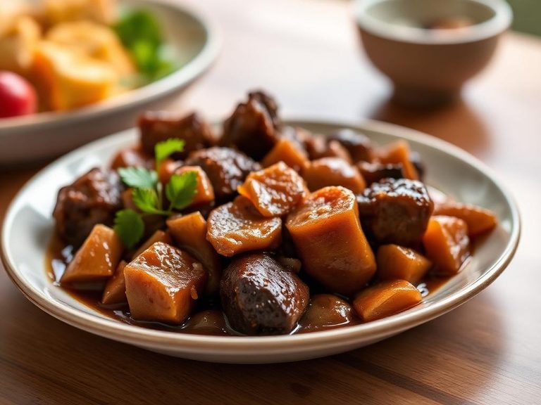 Adobo con Habichuelas