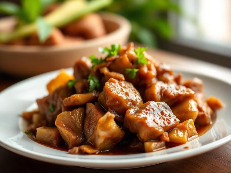 Adobo na Baboy (Filipino Pork Adobo)