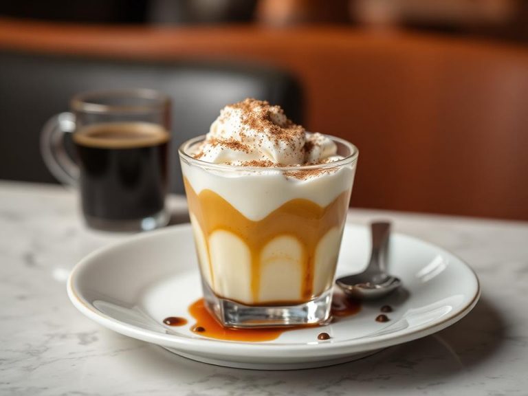 Affogato (with espresso)