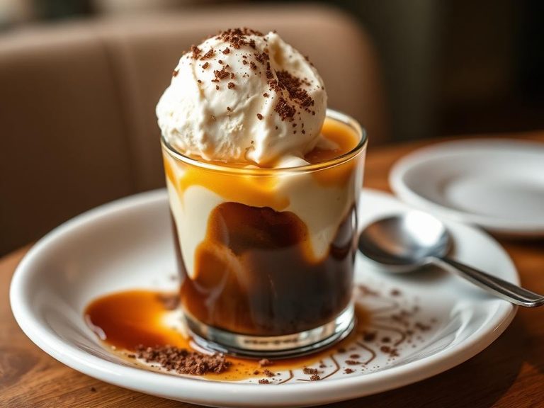 Affogato with Ice Cream