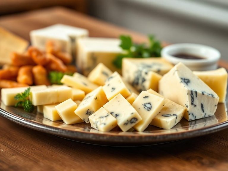 Aged Cheddar or Blue Cheese Platter