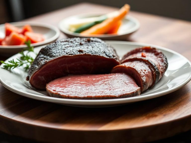 Aged or fermented beluga meat