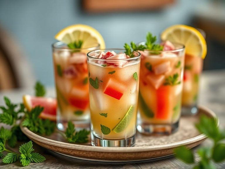Aguas frescas de tuna