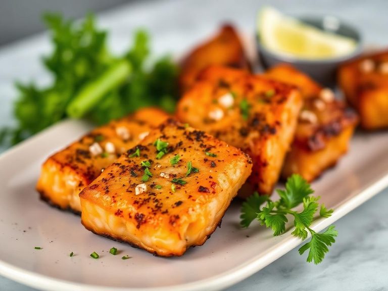 Air Fryer Salmon Bites