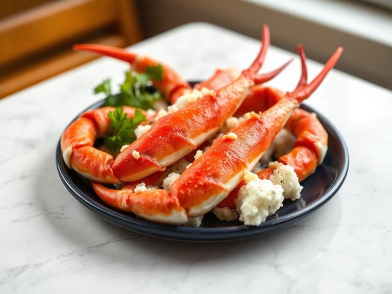 Alaskan king crab legs (a related preparation)
