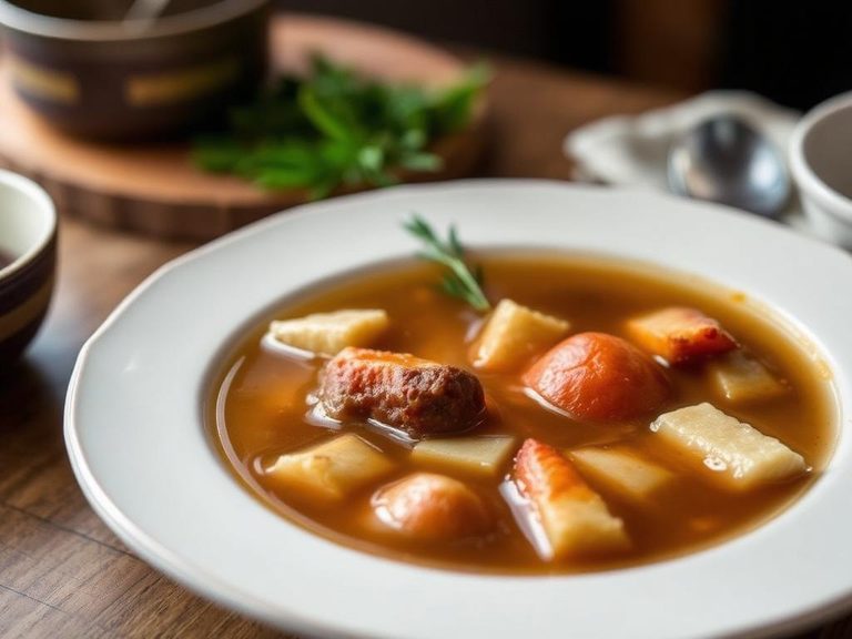 Alaskan Native Caribou Broth