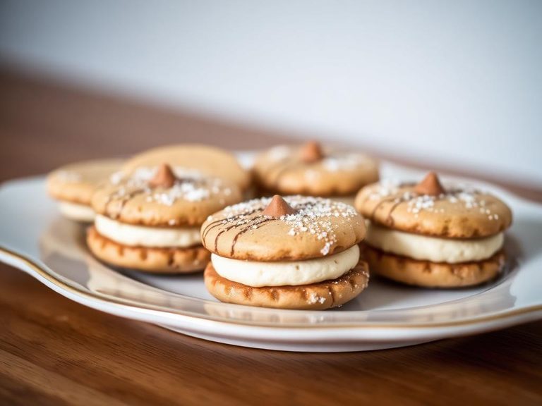 Alfajores (sandwich cookies)