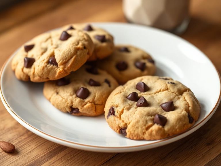 Almond Chocolate Chip Cookies