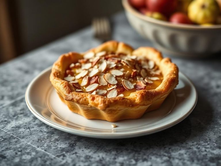 Almond Croissant Tart