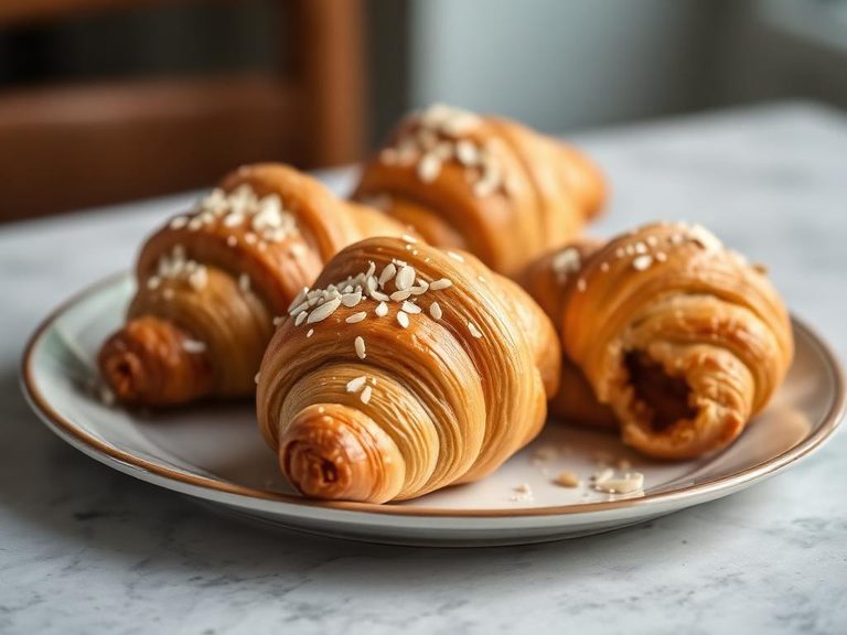 Almond croissants