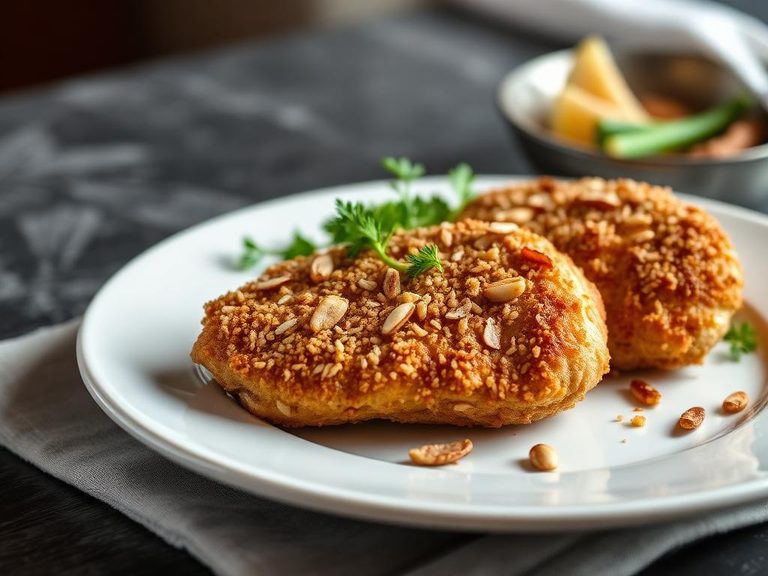 Almond Crusted Chicken