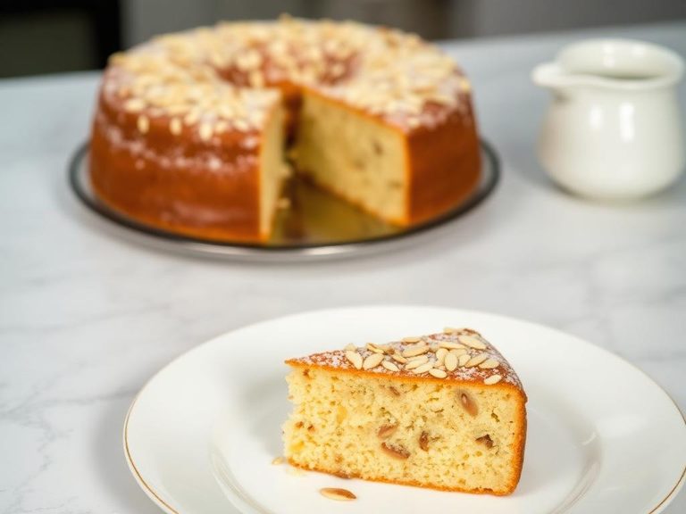 Almond Poppyseed Cake