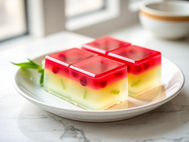 Aloe Vera Jelly Dessert