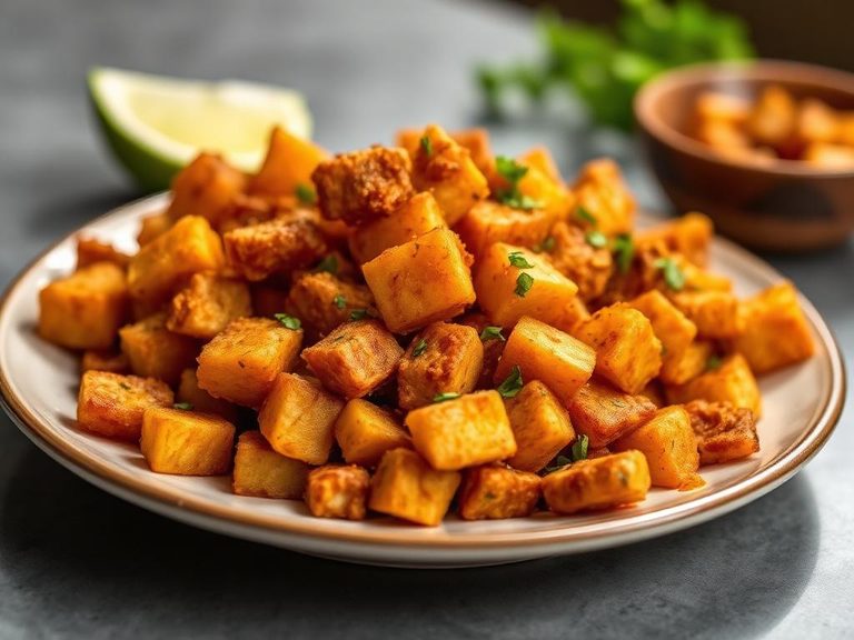 Aloo Bhujia (Indian spiced potato snack mix)