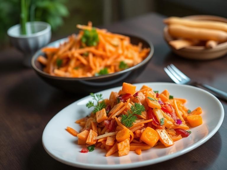 American picnic carrot salad