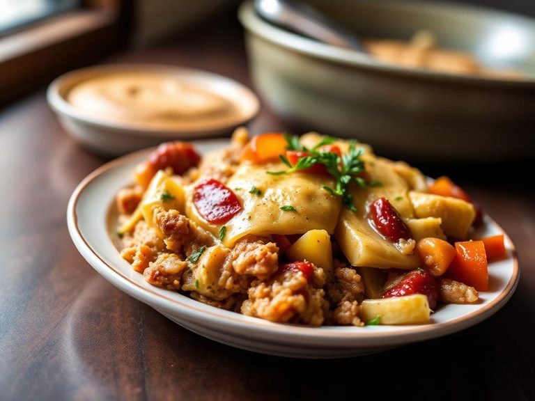 American Pork and Vegetable Casserole