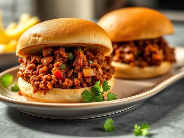 American pork sloppy joes