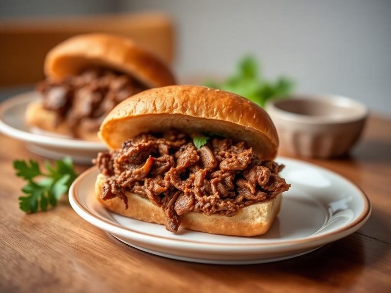 American Pulled Lamb Sandwiches