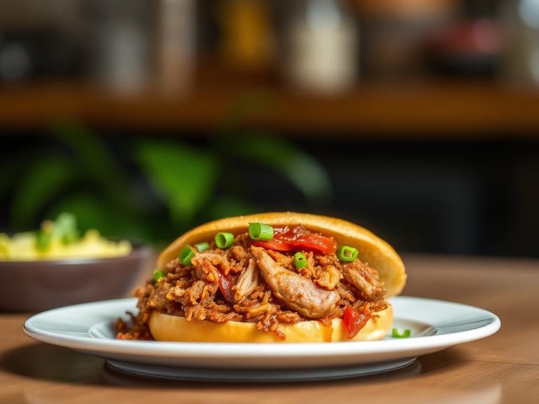 American Pulled Pork Sandwich