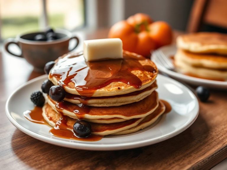 American-style pancakes
