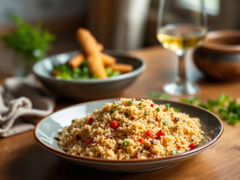 Ancient grain pilaf
