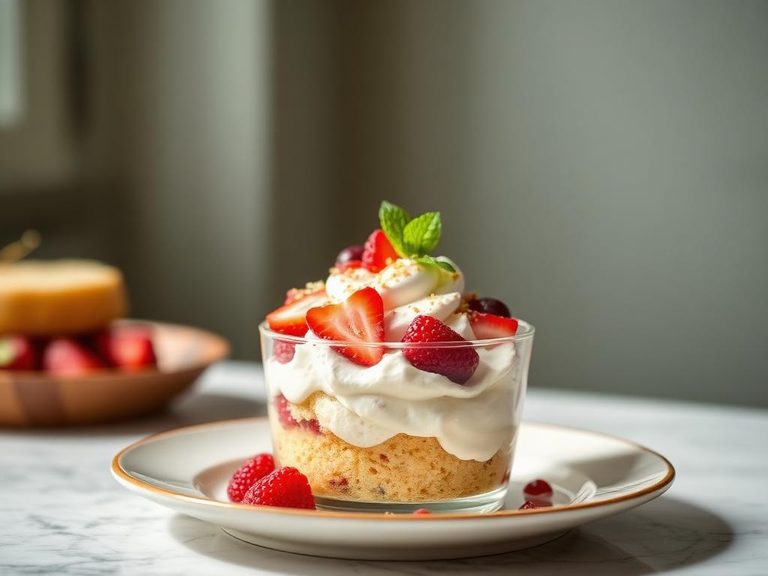 Angel Food Cake Parfait