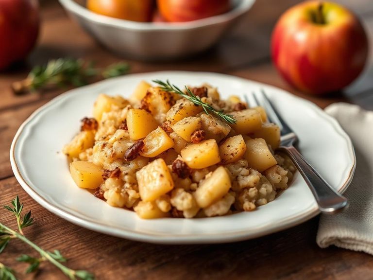Apple and Turkey Mash
