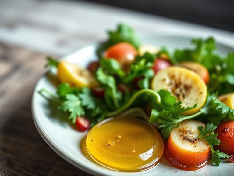 Apple cider vinaigrette for salads