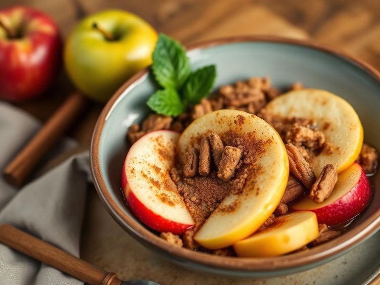 Apple Cinnamon Breakfast Bowl