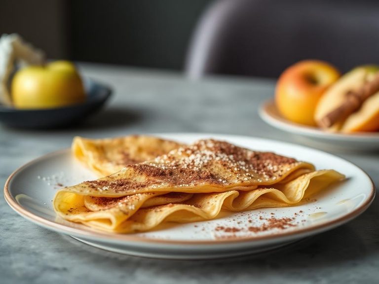 Apple Cinnamon Crepe