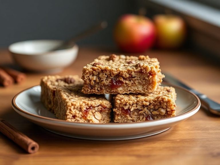 Apple-Cinnamon Oat Bars