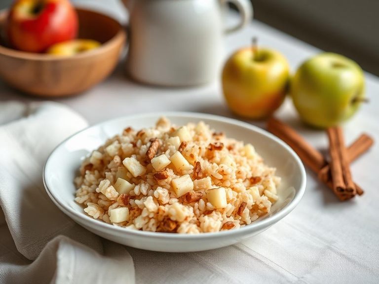 Apple-Cinnamon Rice Cereal