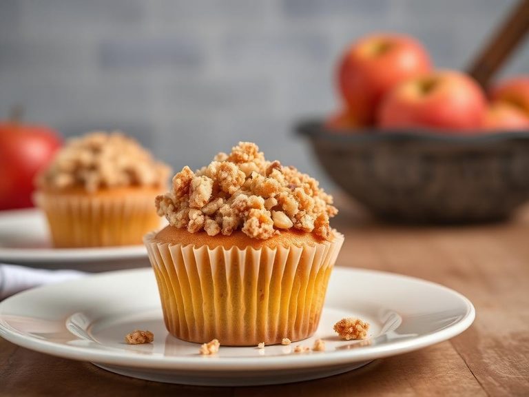 Apple Crumble Cupcakes