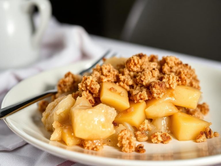 Apple crumble or crisp