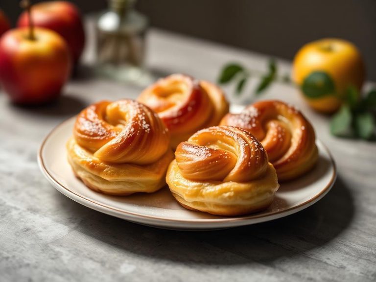 Apple Danish pastries