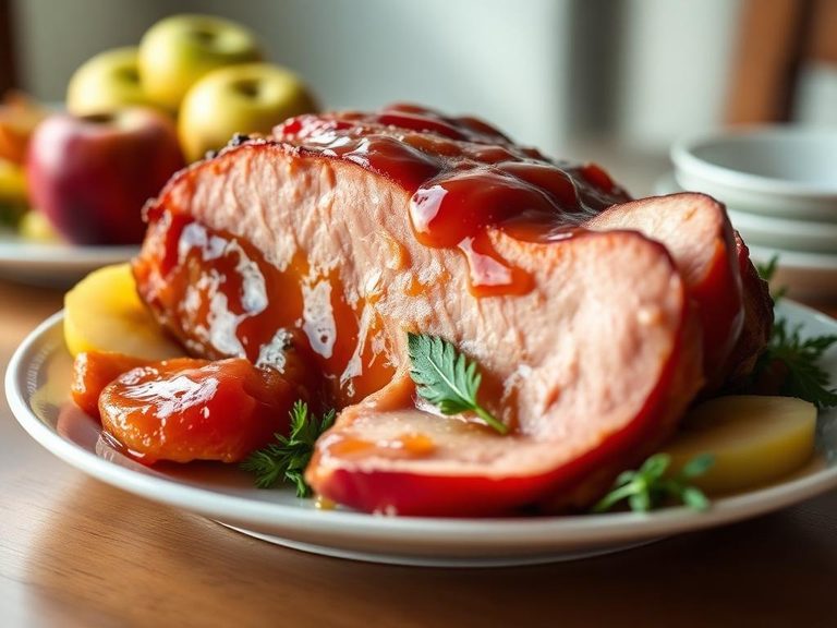 Apple Glazed Ham
