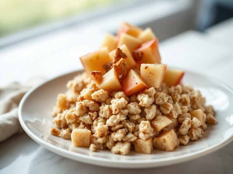 Apple Juice Oatmeal