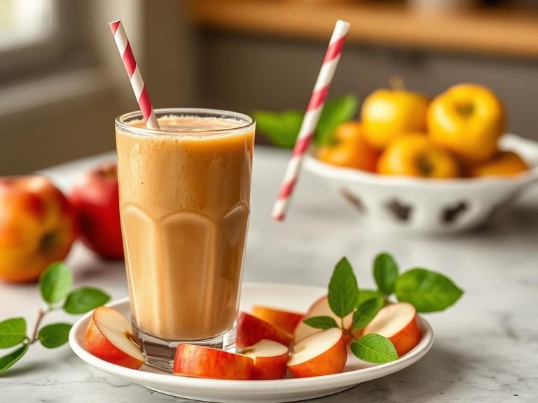 Apple Juice Smoothie