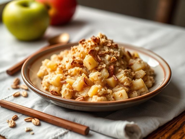 Apple & Oatmeal Mash